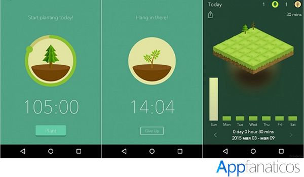 Forest app productividad