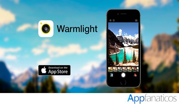 Warmlight app para fotos