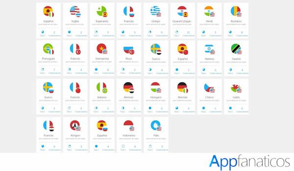 Duolingo app de idiomas