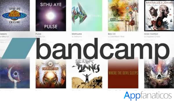 aplicacion Bandcamp