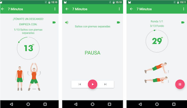 Tabla de 7minutos app