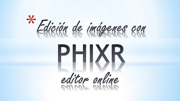 Phixr app de edicion de fotos
