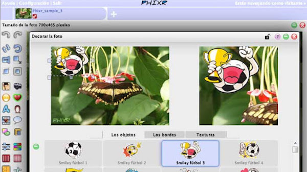 Phixr app de edicion de fotos