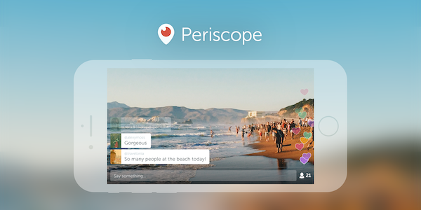 periscope app de estreamings